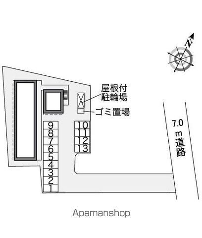 レオパレスサザンウッド 209 ｜ 千葉県野田市花井１丁目190-3（賃貸アパート1K・2階・23.18㎡） その13