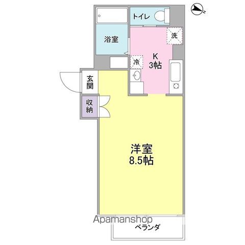 アスタ・ラ・ビスタ新梅田の間取り写真