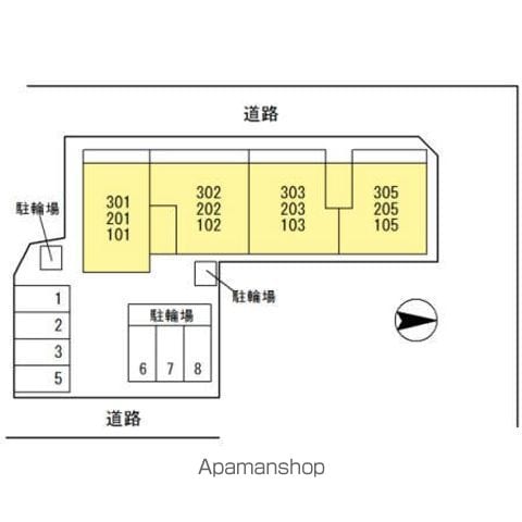 グランシャリオニッコー 303 ｜ 大阪府大阪市生野区中川２丁目20-5（賃貸アパート2LDK・3階・61.49㎡） その14