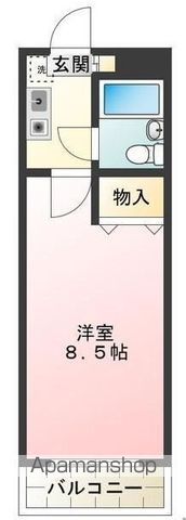 カオパレスNO.20の間取り写真