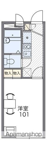 レオパレス開陽の間取り写真