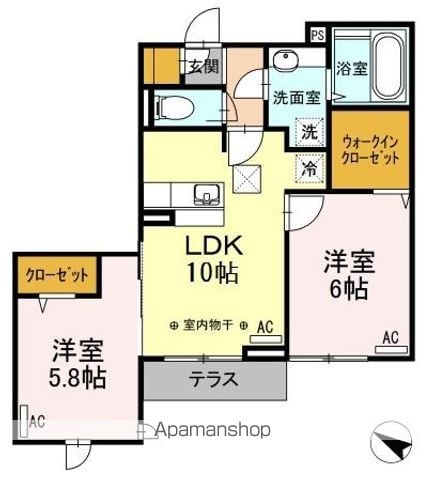 福生市加美平２丁目&nbsp;3階建&nbsp;築9年のイメージ