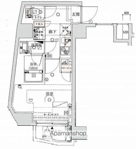 【ＶＥＲＸＥＥＤ横濱ＷＥＳＴの間取り】