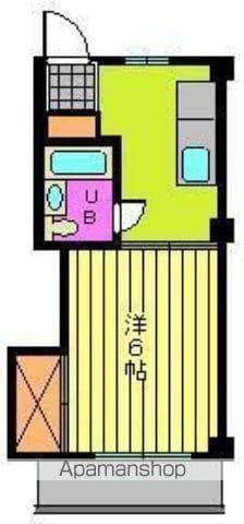 コーポ福原の間取り写真