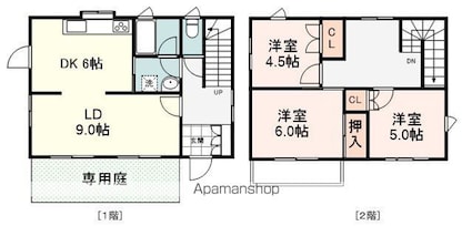 安東（望月）戸建[3LDK/81.14m2]の間取図