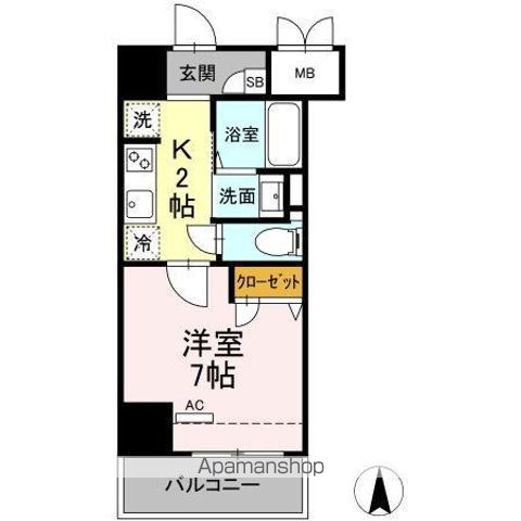 JE GLYCINE 寿町の間取り写真