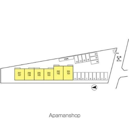 ルーチェモルト[3LDK/65.69m2]の配置図