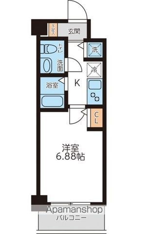 メゾン西馬込の間取り写真
