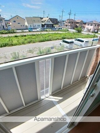 ビズ・コートＡ[2LDK/62.48m2]のバルコニー