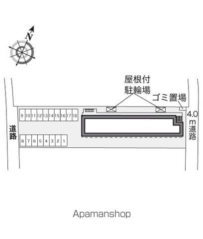 レオパレスマロンハイツ　Ⅲ 208 ｜ 千葉県白井市冨士18-10（賃貸アパート1LDK・2階・48.44㎡） その14