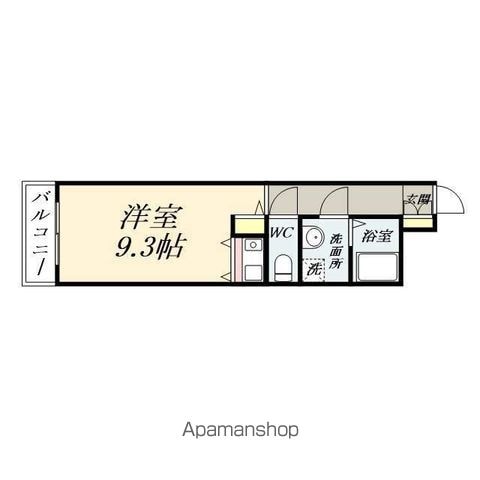 朝日プラザ岡山サウスフロントの間取り写真