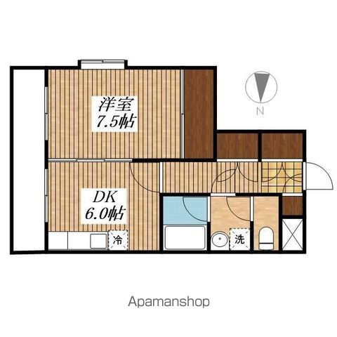 東府中マンションの間取り