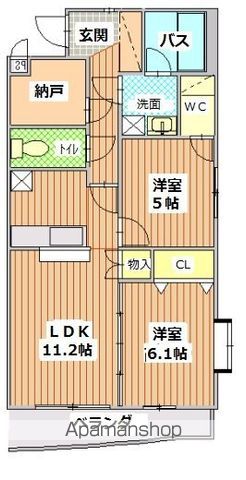 【グランメゾンＭ’Ｓの間取り】