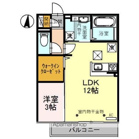 セジュールMMの間取り写真