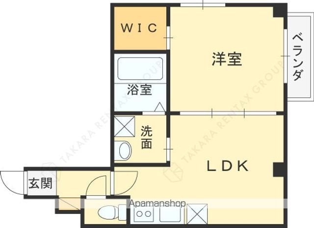 ブラントゥール芦屋の間取り写真