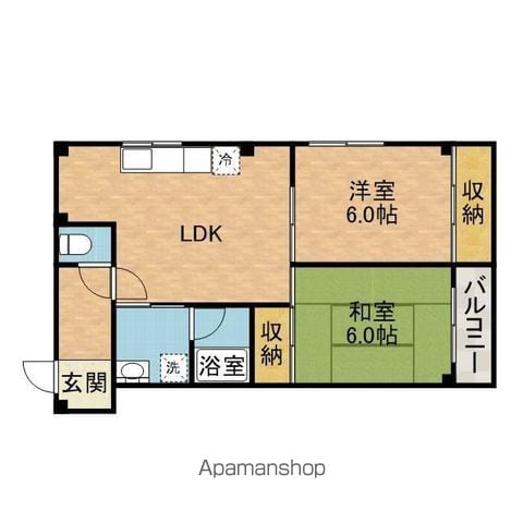 野田シャトルマンションA棟の間取り写真