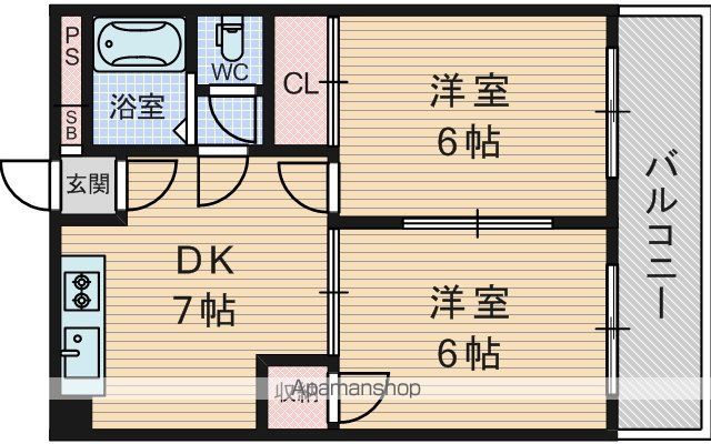 第7高光マンションの間取り写真