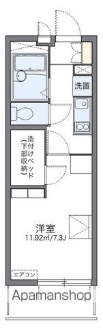 レオパレス入江の間取り写真