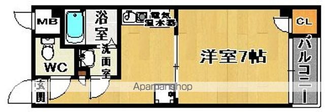 ブレスコート新金岡の間取り写真