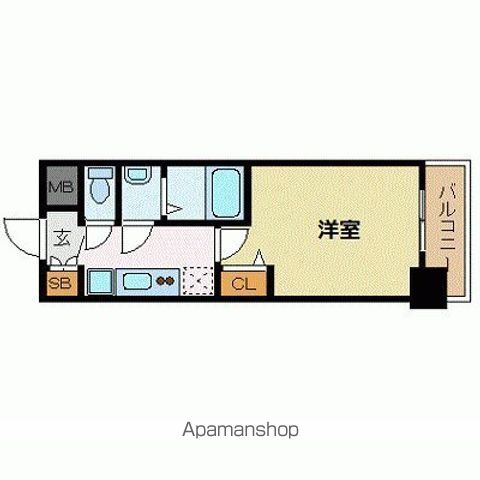 プレサンス新大阪イオリアの間取り写真