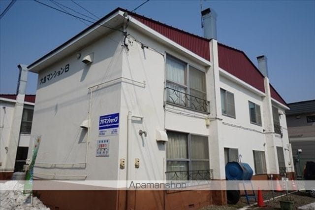 大島マンションBの外観写真