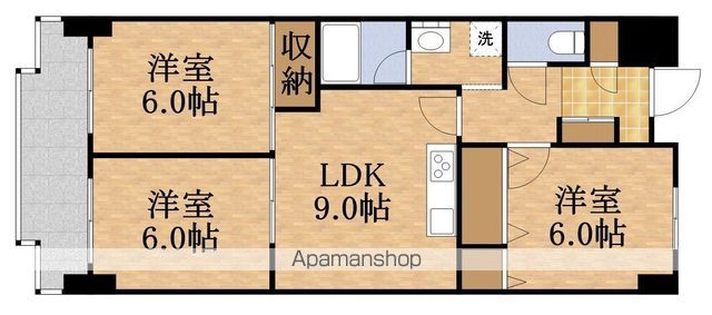 CHATEAULAKELOUISEの間取り写真