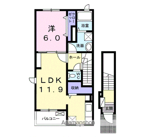 【エスペランサの間取り】