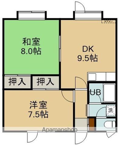コーポ昴の間取り写真