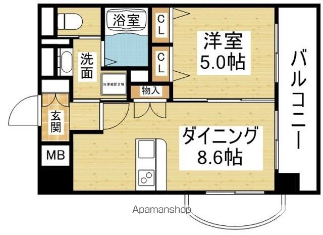 LUXE新大阪Iの間取り写真