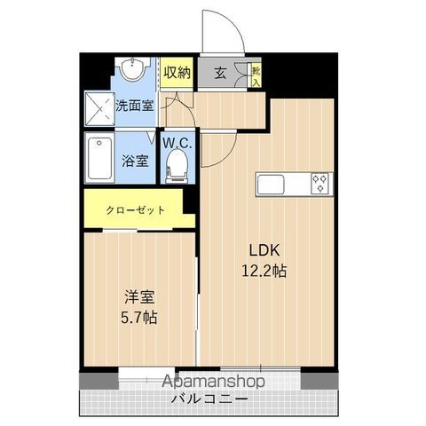SILKRICH水前寺の間取り写真