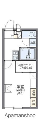 レオパレスサン　マリノ[1K/23.18m2]の間取図