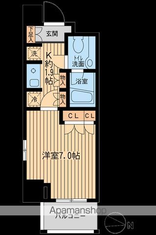 エコロジー東陽町プロセンチュリーの間取り写真