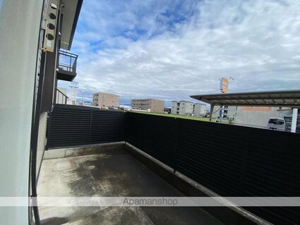 フォブール紅陽Ｂ[2LDK/55.9m2]のバルコニー