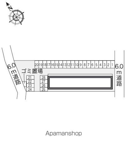 レオパレスソレーユ 207 ｜ 茨城県鹿嶋市大字平井2301-2（賃貸アパート1K・2階・26.08㎡） その23