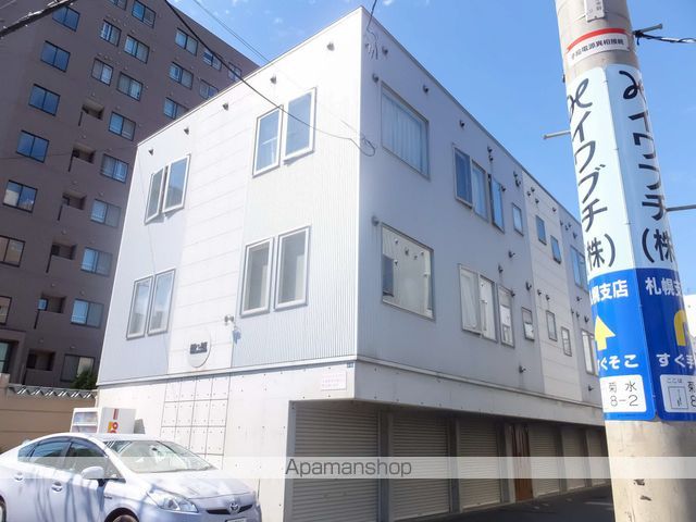 フラップフラットの外観写真