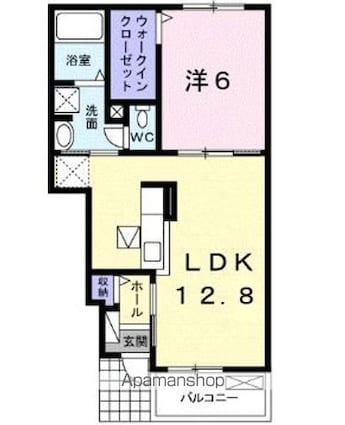 マ・メゾン　２１[1LDK/44.17m2]の間取図