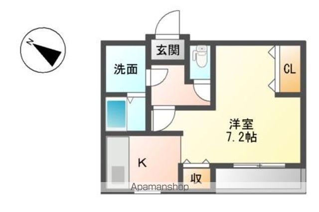 【ＳＨＵＮＡ台町の間取り】