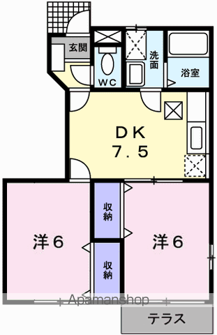 シュタビール KMの間取り写真