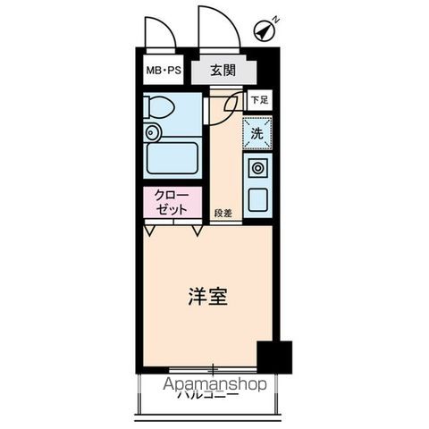 アムス川崎の間取り写真