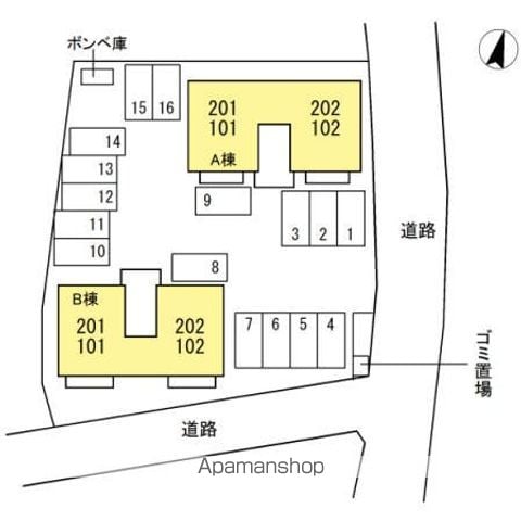 シャーメゾン荒川　Ａ A101 ｜ 山梨県甲府市荒川１丁目3-32（賃貸アパート3DK・1階・54.81㎡） その14