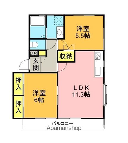 ビレッジ夢の間取り写真