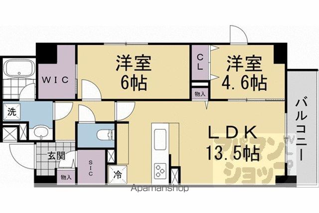 STANDZ西院の間取り写真