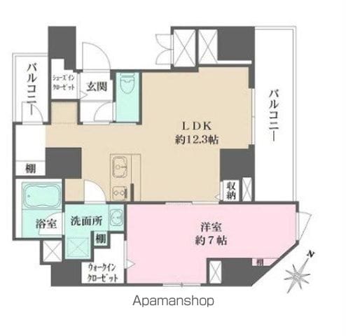 WHARF文京茗荷谷の間取り写真