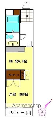 三鷹台クレッセントハウス・イーストの間取り写真