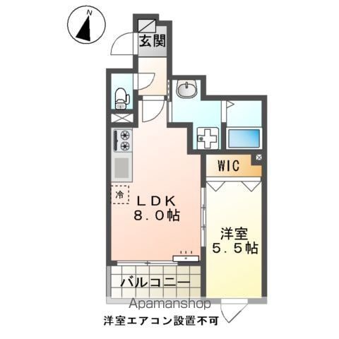 同じ建物の物件間取り写真 - ID:213112219435