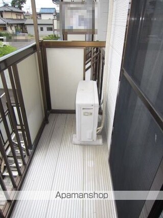 ハイツ朝日[2LDK/44.71m2]のバルコニー