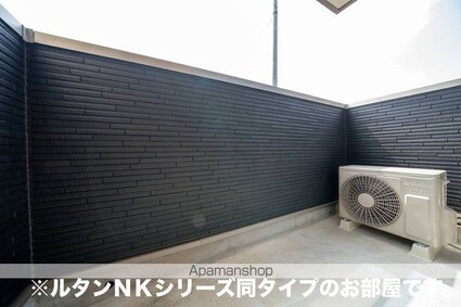 イーストブルー　Ⅱ[1LDK/43.64m2]のバルコニー