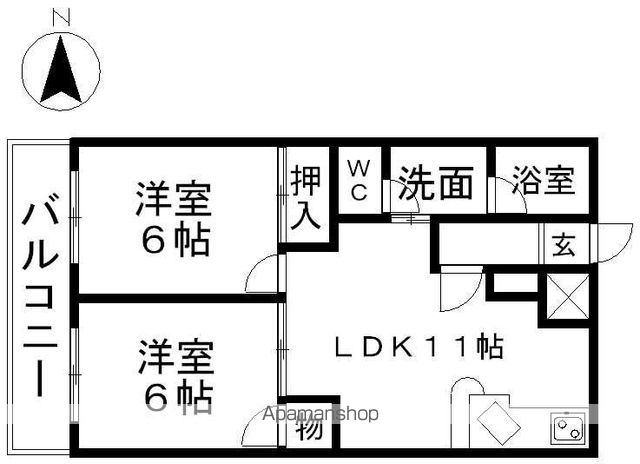 DOMUS21の間取り写真