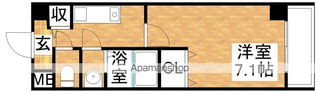 シャルマンフジ新大阪の間取り写真