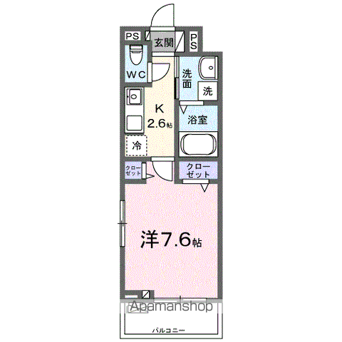 シエロアス―ル　姪浜の間取り